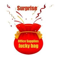 lucky mystery boxes office supplies a chance to open such as sticky notesshelfdrawing book printing pen line more