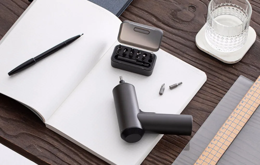Оригинальная электрическая отвертка xiaomi mi home 5N. m с высоким крутящим моментом 2000 мАч для зарядки бытовой промышленности 12 шт. шурупы S2