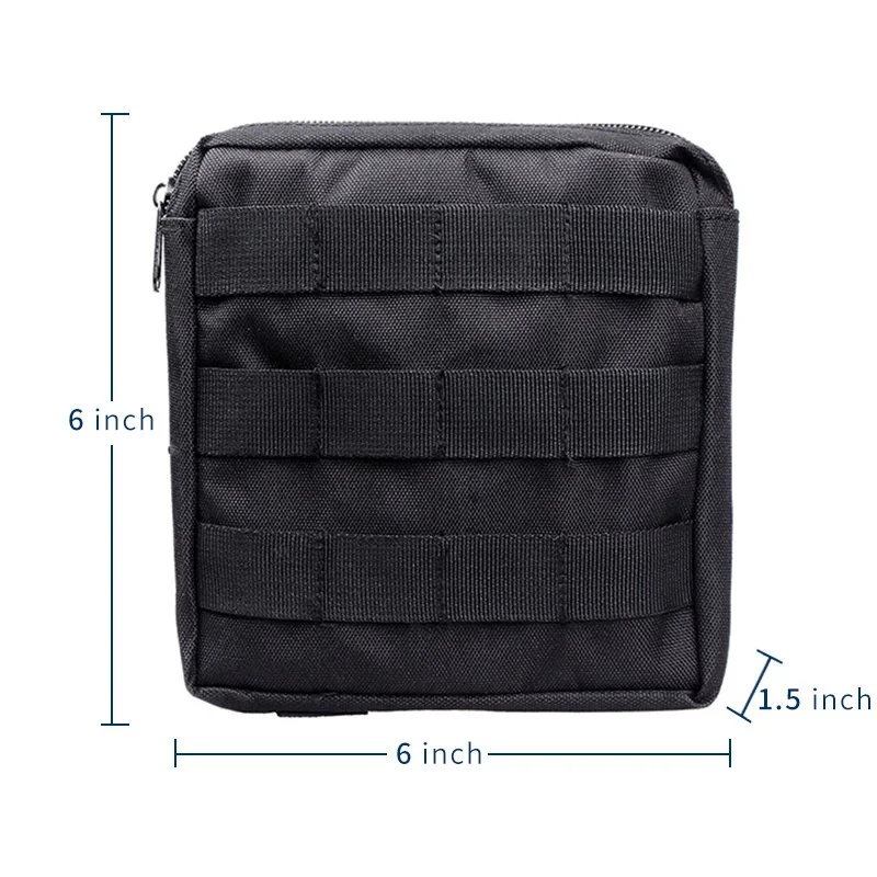 Тактическая поясная сумка для инструментов EDC нейлоновая Molle выживания