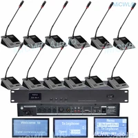 pro mxc630 digital desktop gooseneck microphone conference room system president delegate built in speaker micwl a351m a3516