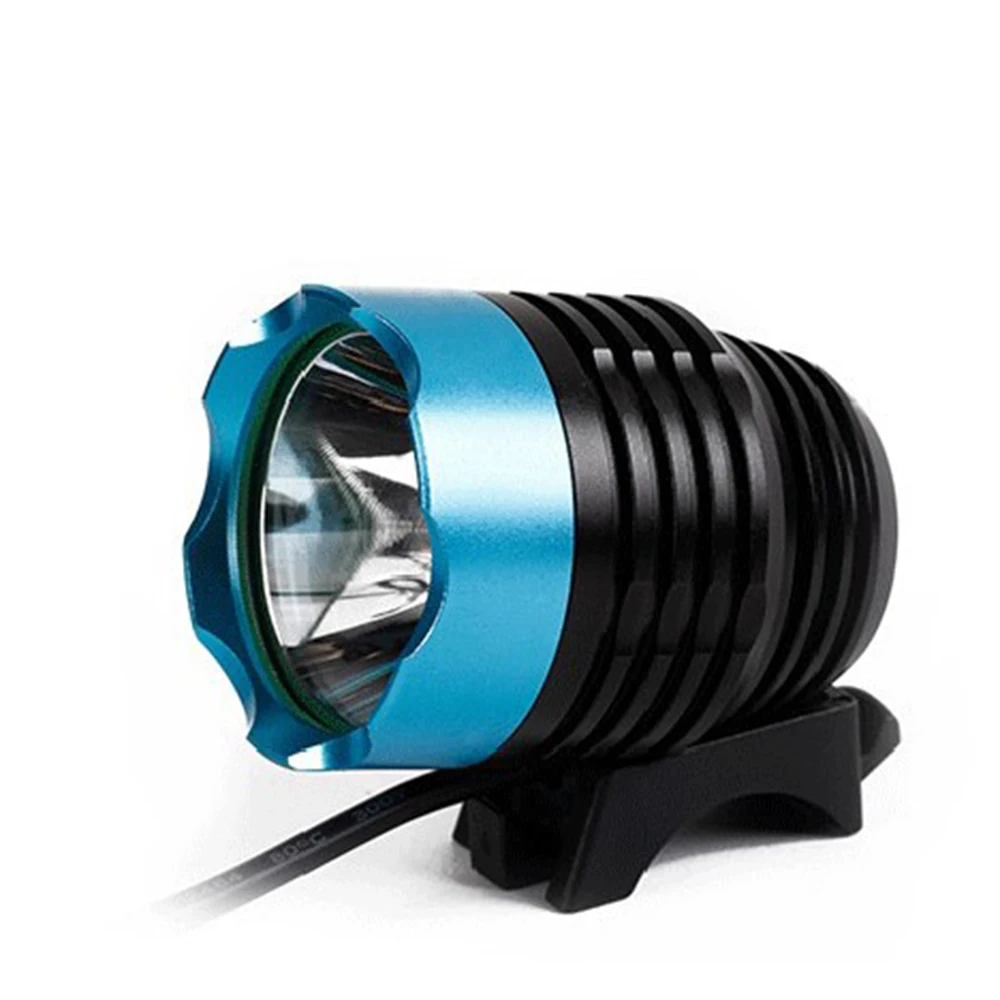 DC USB зарядка порт велосипеда светильник свет XML T6 белый Светодиодный точечный