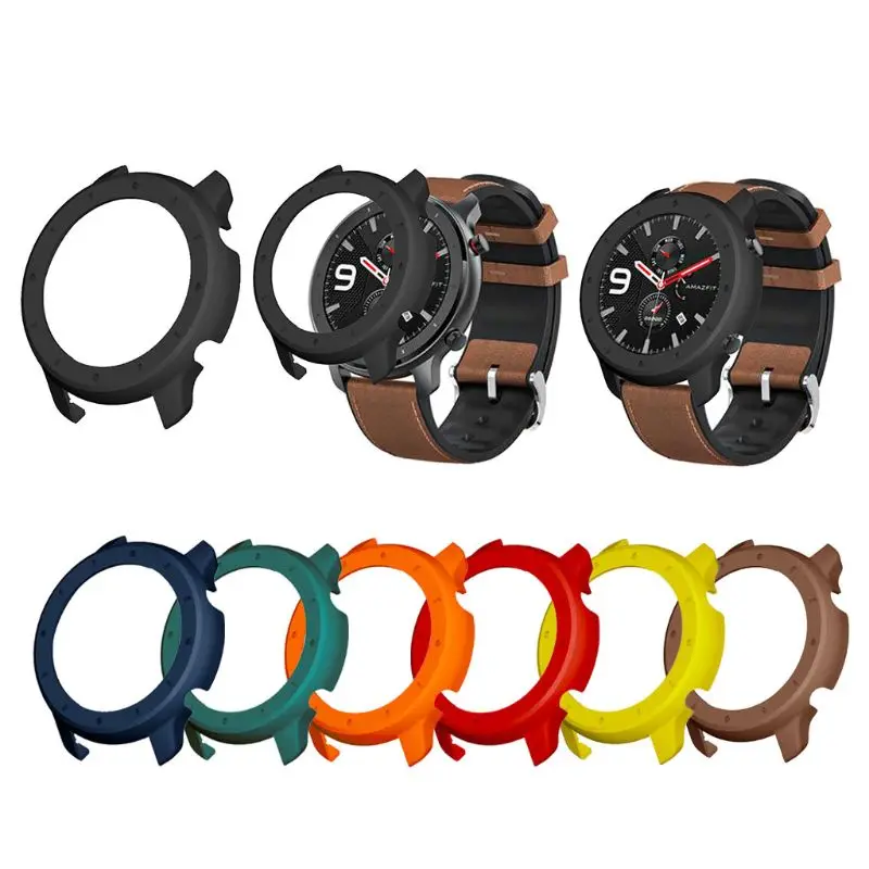 Жесткий PC чехол для часов защитный чехол для Huami Amazfit GTR 47 мм смарт-комплект часов