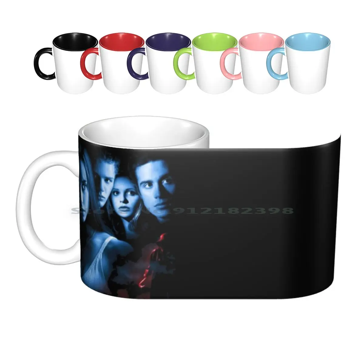 

I Know What You Did Last Summer Ceramic Mugs Coffee Cups Milk Tea Mug Know What You Did Last Summer Fisherman Hook Horror Scary