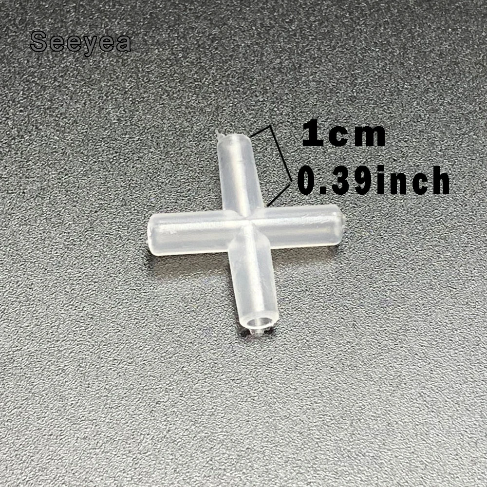 Соединитель воздушной трубки для аквариума 4 мм воздушный насос Прямое