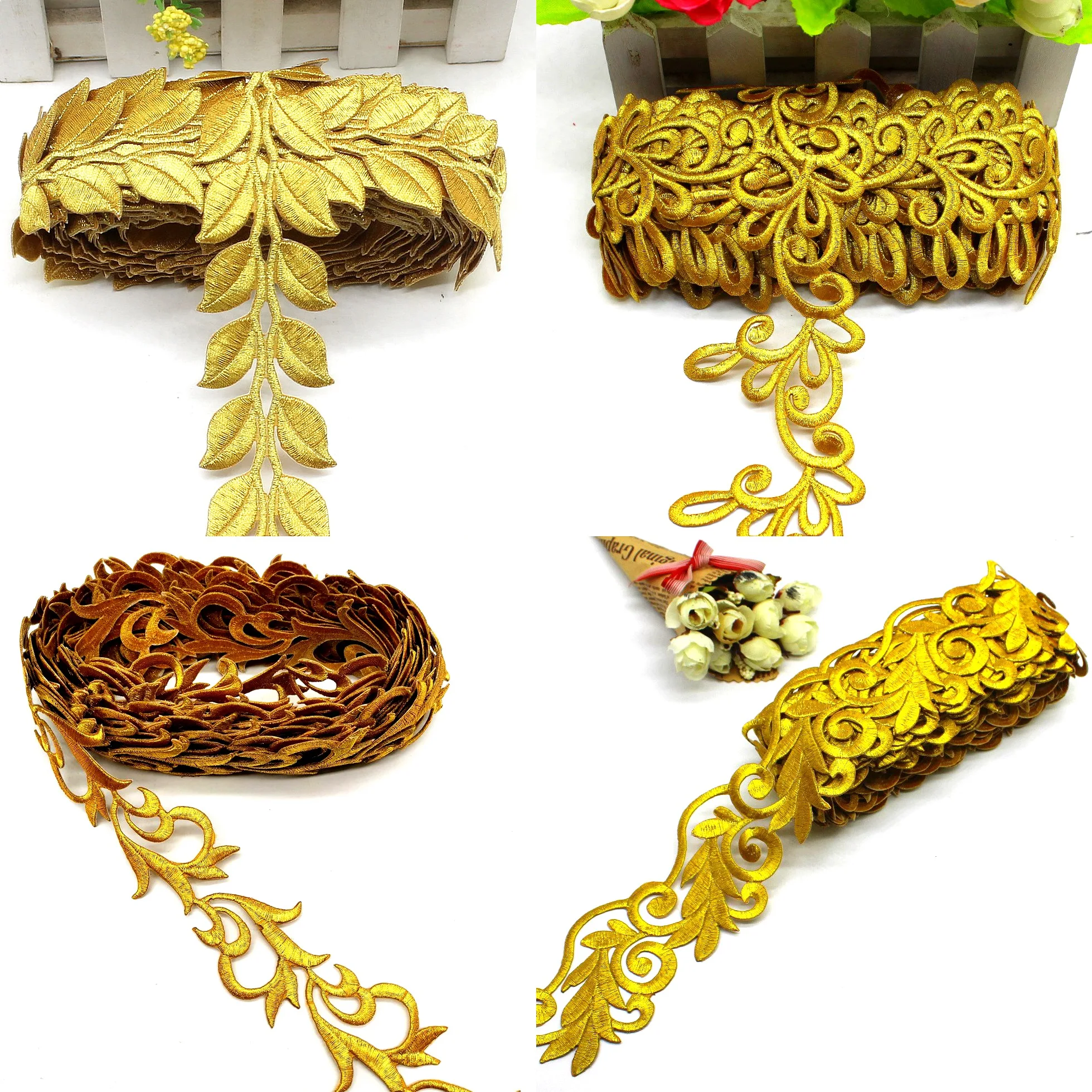 3 года золотая вышивка кружевная отделка для косплея винтажные костюмы