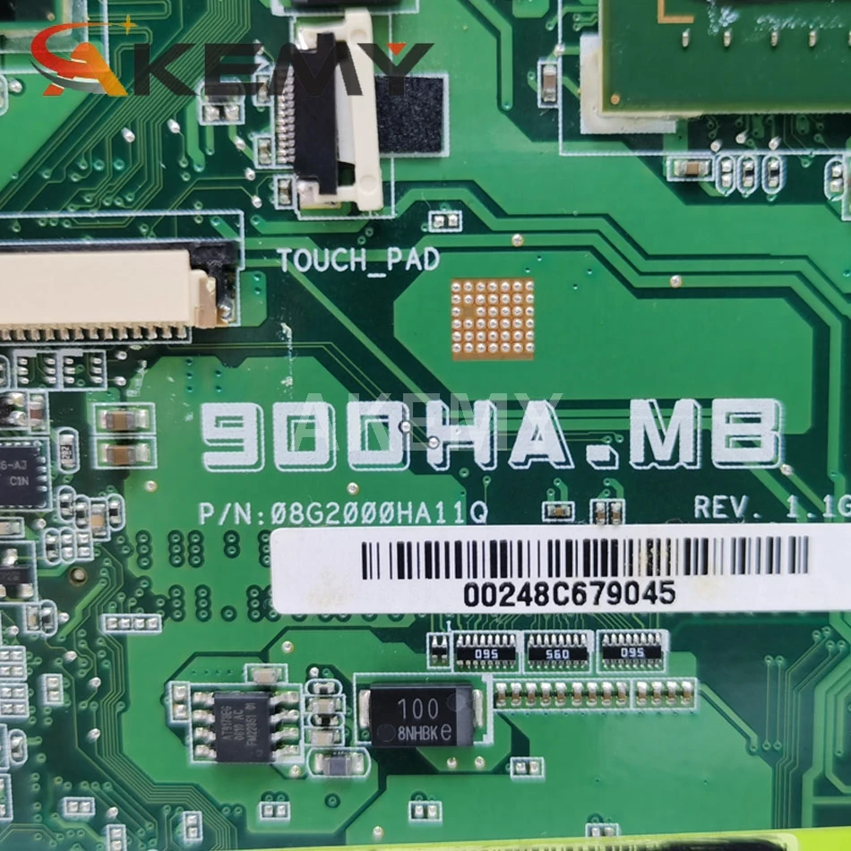 Akemy 900HA материнская плата для ASUS EeePC Laotop с CPU N270 | Компьютеры и офис