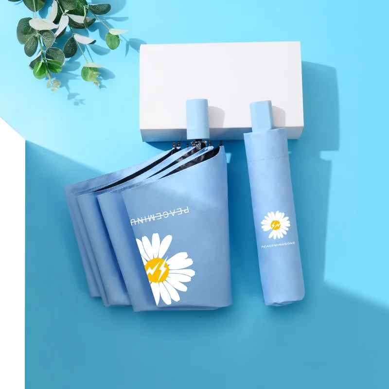 YADA 2020 модная Маргаритка зонты с цветами ветрозащитные складные дождливые для