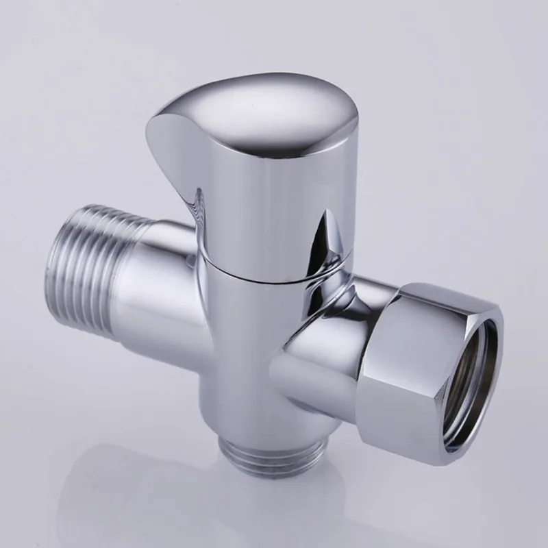 Латунный треугольный клапан 1 в 2 из высокого качества американский настенный