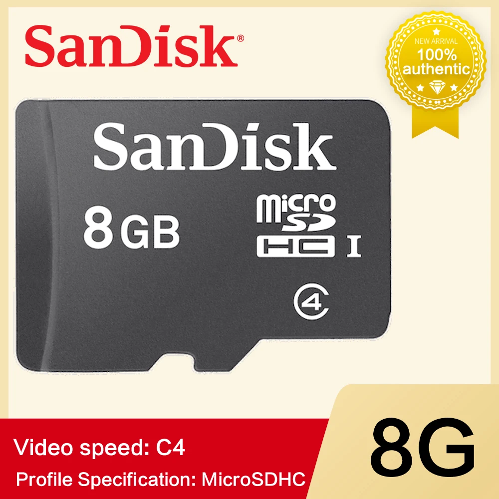 Карта памяти SanDisk Micro SDHC класс 4 карта SD TF-карта 8 ГБ 16 для смартфонов и планшетов на