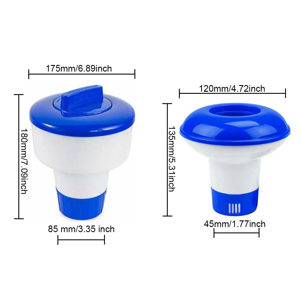 5 &quot8&quot плавательный бассейн спа планшет авто поставщик плавающий диспенсер для