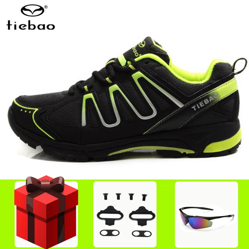 

Tiebao New Leisure Mtb Bicycle Shoes Breathable Cycling Shoes Self-locking Bike Superstar Sneakers Sapatilha Ciclismo