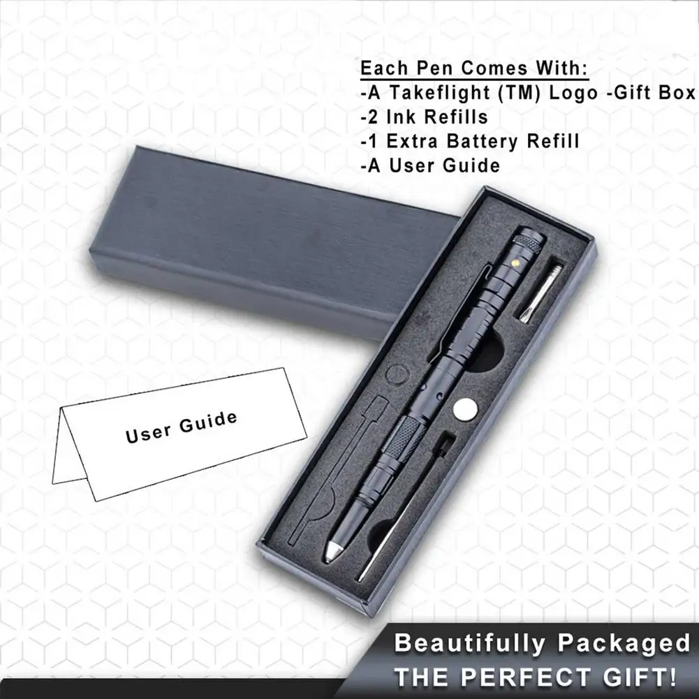 

Multifunctional Cool & Unique Pen Set Compact Survival Tool
