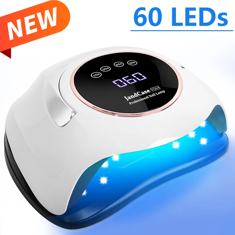 240W Высокая Мощность УФ светодиодный лампа для сушки ногтей гель Лаки с 60 s
