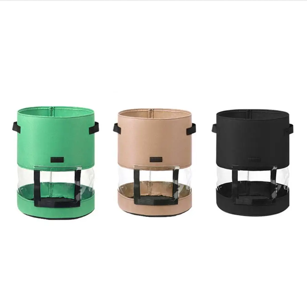 

50% Hot sale 7/10 Gallon Plant Growing Bag Aeration Waterproof Potato Planting Bucket Pouch