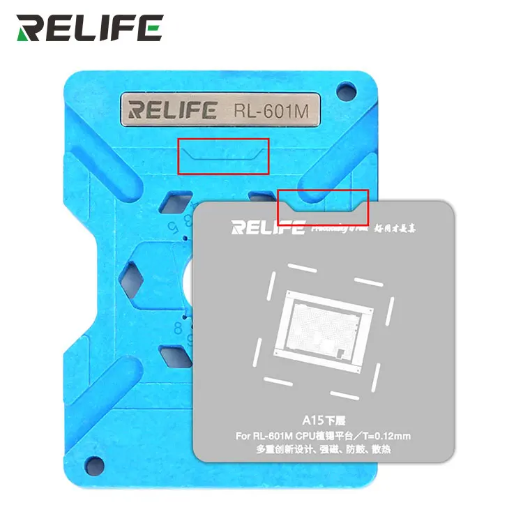 Трафаретная платформа для реболлинга процессора RELIFE RL-601M 8 в 1 iPhone 6-13/13 Pro Max IC Chip -