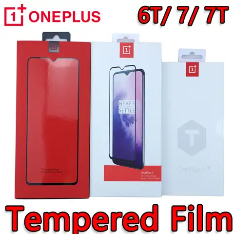Оригинальное закаленное стекло OnePlus 9R/8T/7T/9 3D, Защита экрана для смартфона OP one plus 9 pro 8t 7t 7 6t