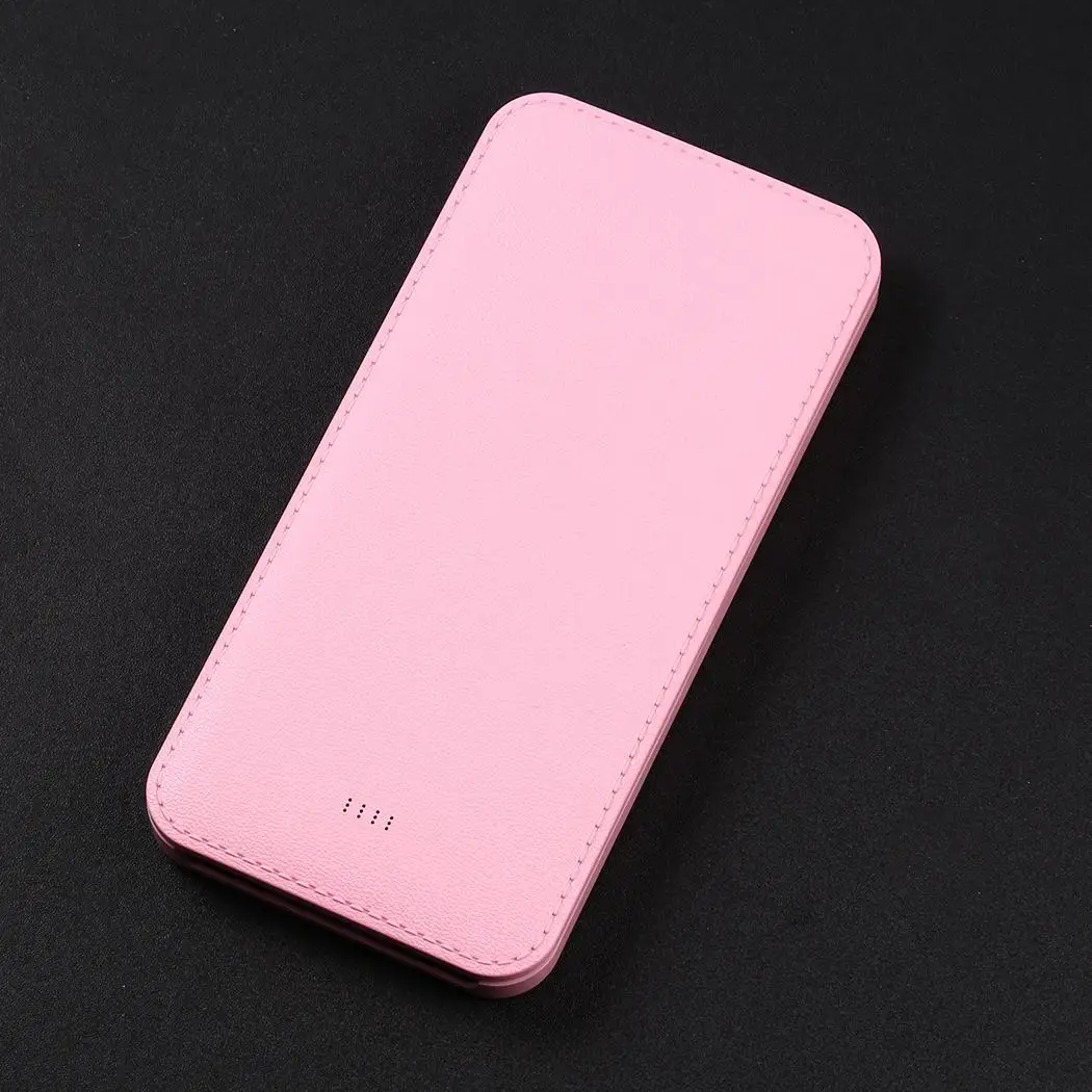 5 Ультратонкий двойной usb порт power Bank полимерный литий-ионный аккумулятор корпус power bank выходной корпус - Цвет: 5