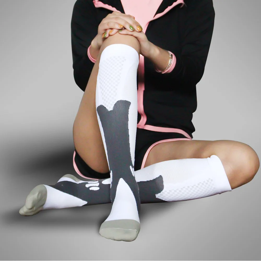 Compression Pressure Socks 7 Pair Per Set Running Compression Socks Outdoor Sports Compression Socks Thigh High Sport Sock