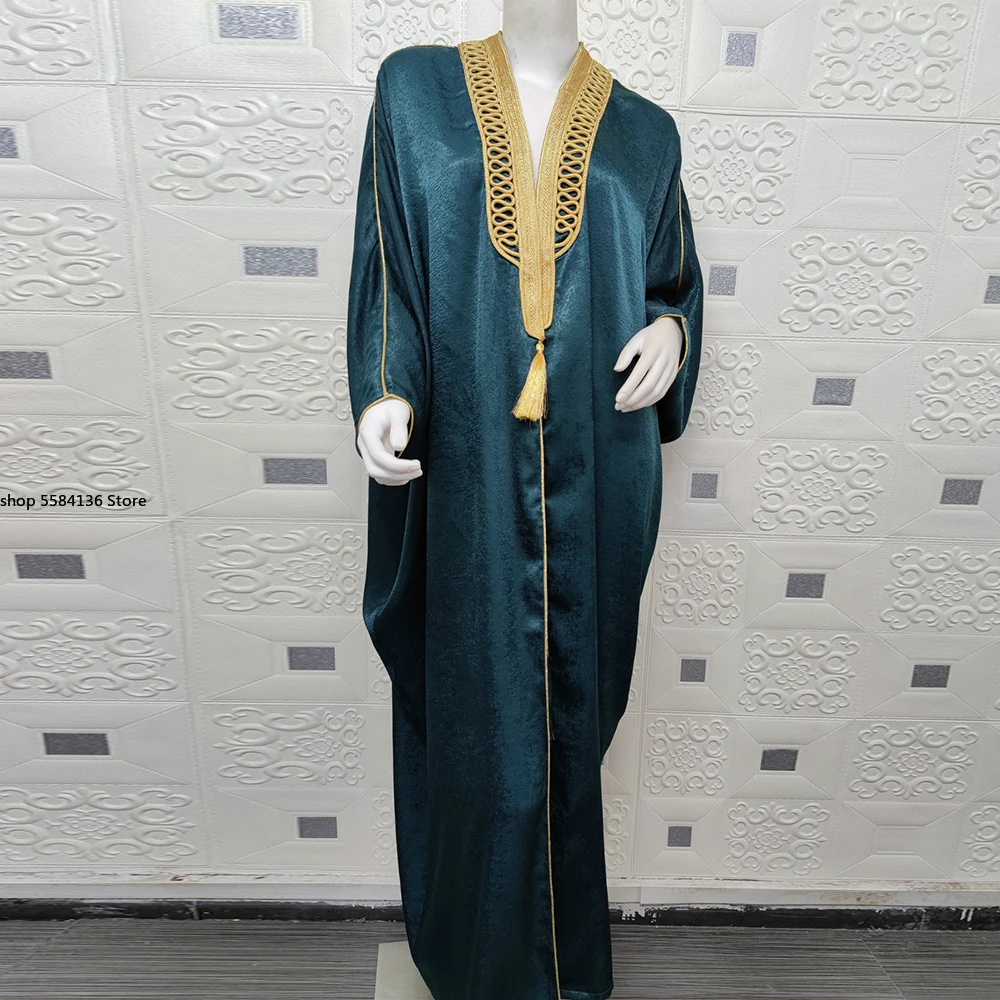 Abaya Dubai Turkey Muslim Hijab Dress Islam African Dresses For Women Clothing Kaftan Robe Femme Longue Musulman De Mode Kabyle