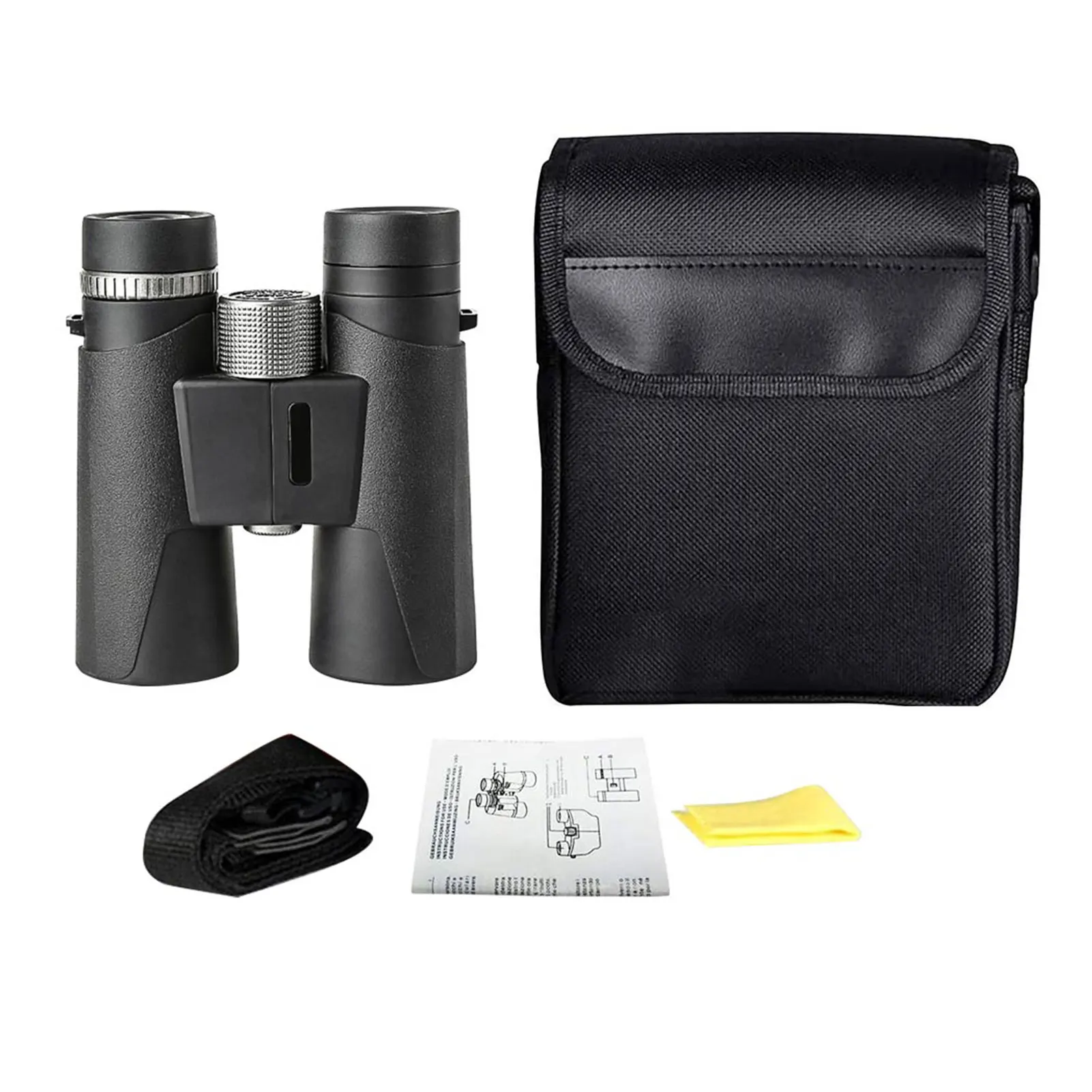 

12x42 18mm Eyepiece Concert Weak Light Vision Travel Binoculars Compact HD Wide Angle Bird Watching Adults Outdoor Sports