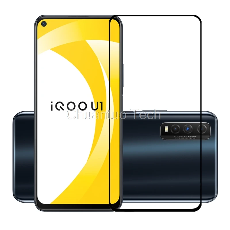 

25 Pcs/Lot Full Cover Screen Protector For Vivo IQOO U1 Scratch Proof Protective Film Tempered Glass For Vivo IQOO U1