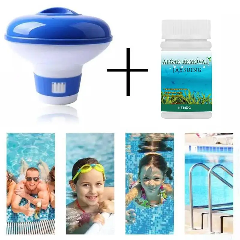 1 шт. очистка бассейна удаление водорослей бактерии шипучие планшеты для