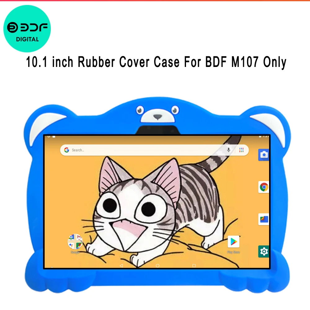 Резиновый детский противоударный чехол для планшета BDF M107 10 1 дюйма | Компьютеры и