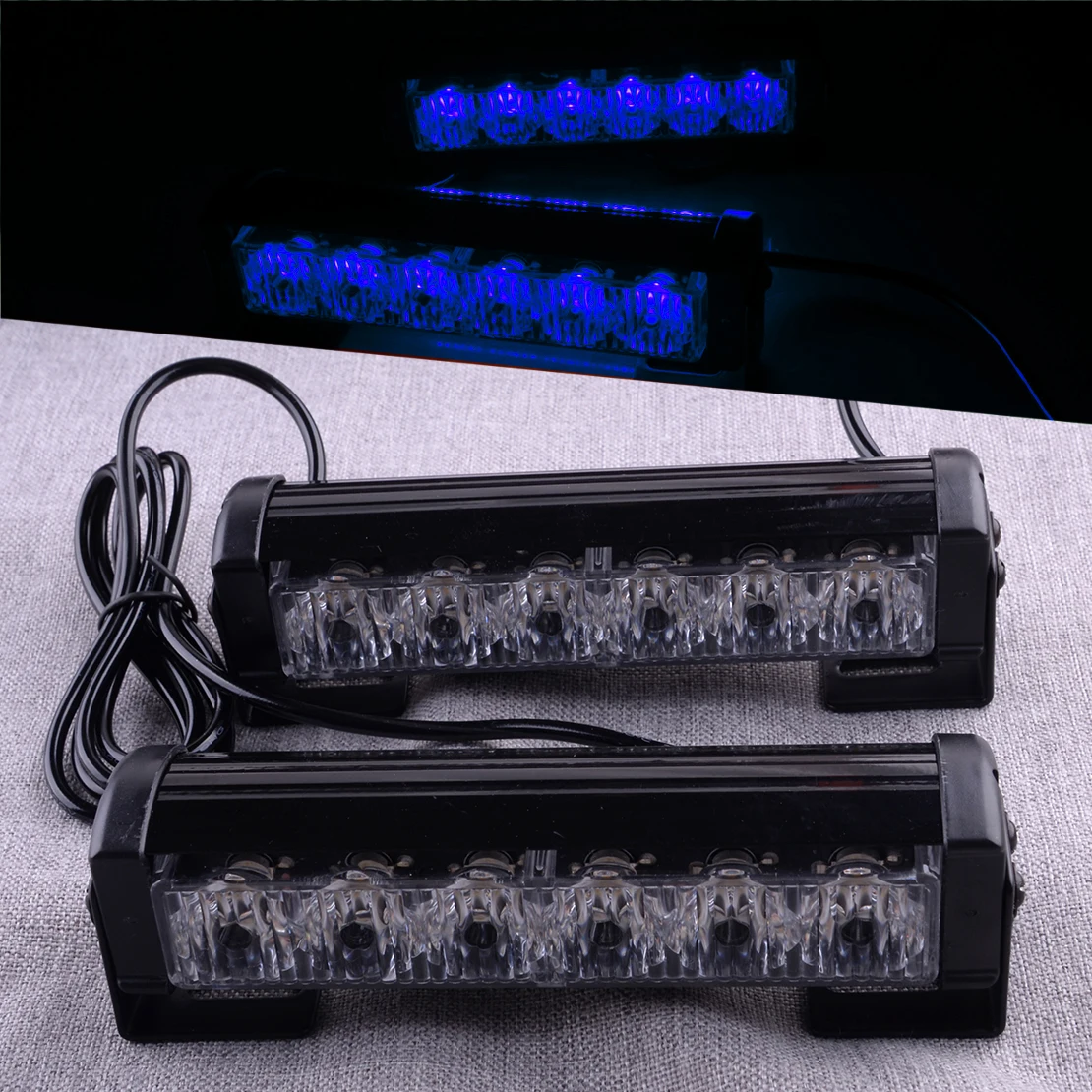 

2 в 1 Предупреждение сисветодиодный Светодиодная лампа-стробоскоп для автомобиля, грузовика