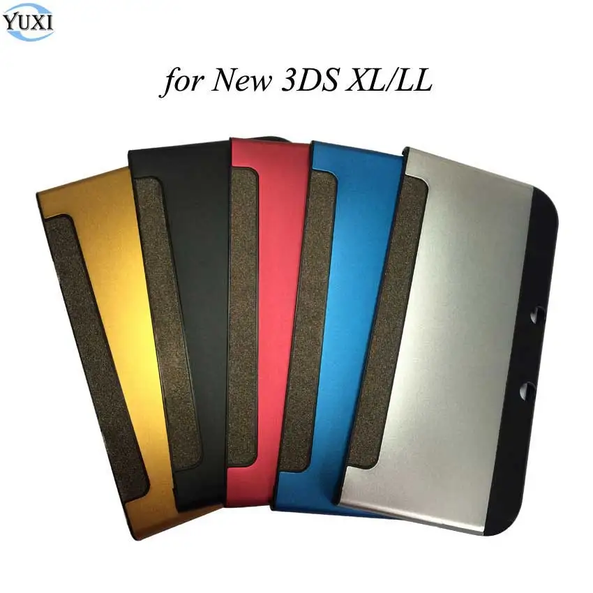 

YuXi Aluminum Hard Box Protective Case Housing Shell Top & Bottom Protective Cover for Nintend New 3DS XL / LL Accessories