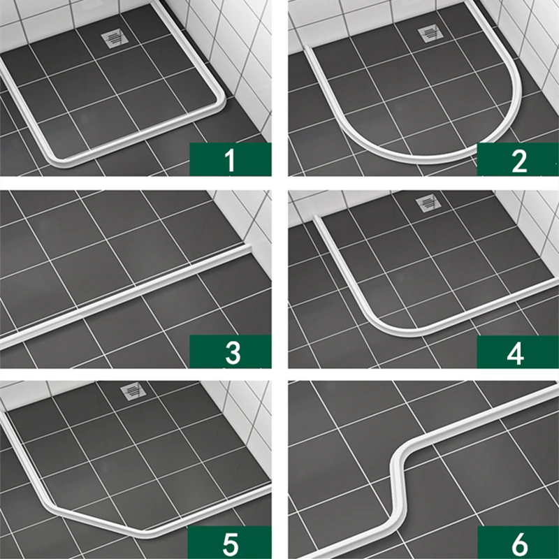 Силиконовая пробка для воды ванной комнаты удерживающая полоса душа водная