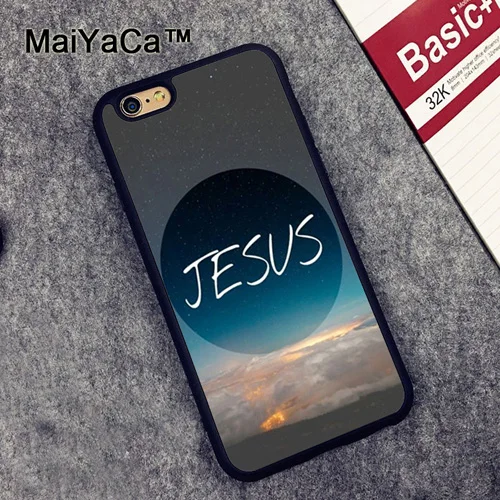MaiYaCa Библейский Иисус христианские цитаты ТПУ Coque кожаный чехол для телефона для iPhone XR XS Max X 11 Pro MAX 6 6S 7 8 Plus 5S чехол - Цвет: 1132