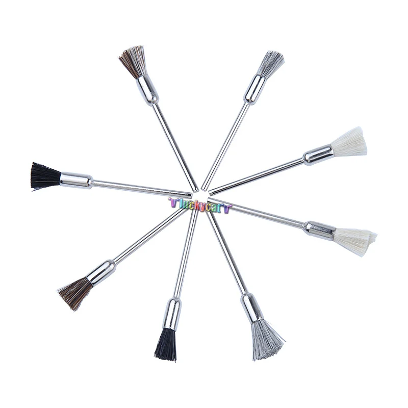 Вращающаяся полировальная щетка 100 шт. 4 цвета|Стомотологические сверла и щетки| |