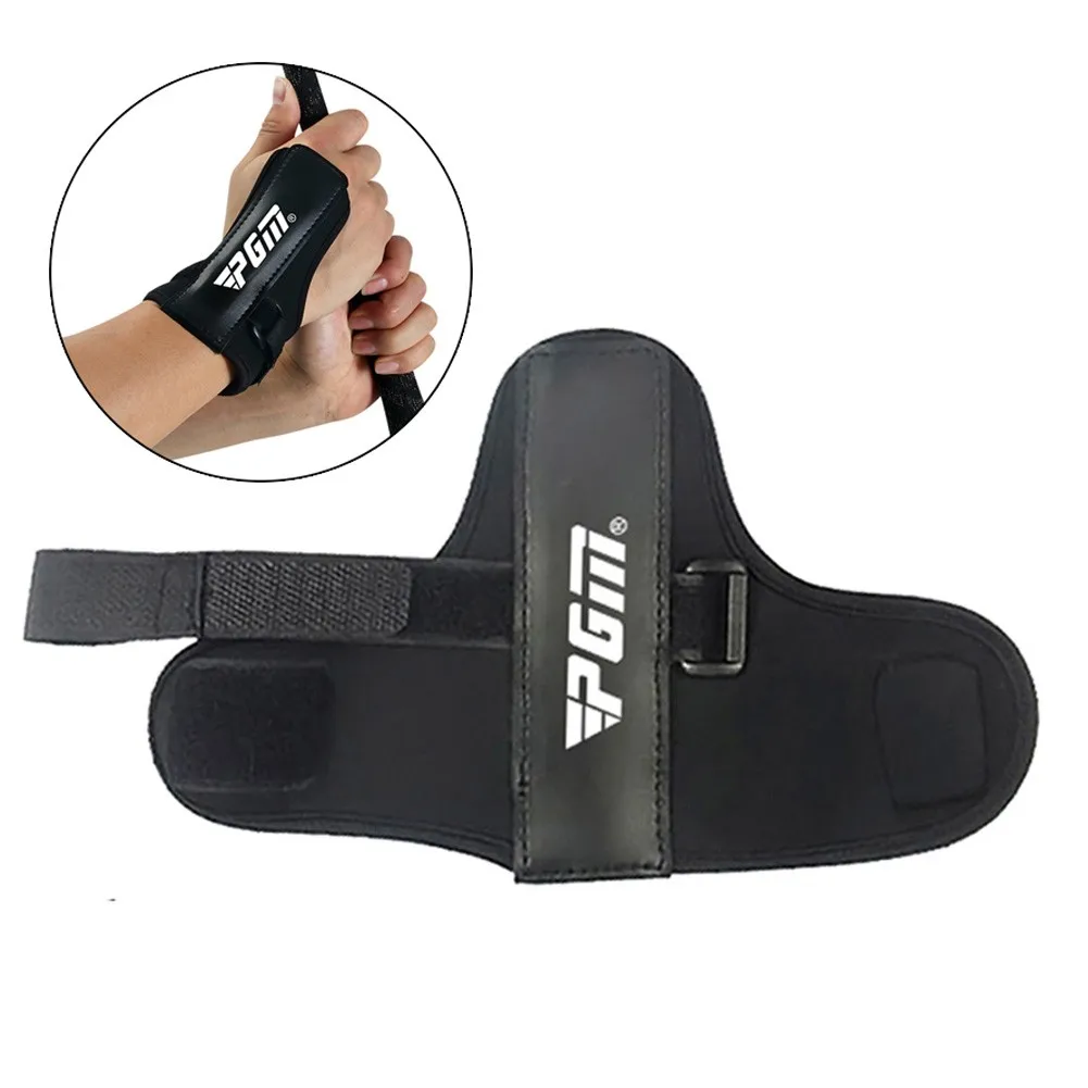 

Anti Slip Braceband Black Golf Wrist Brace Cocking Aid Portable Practice Swing