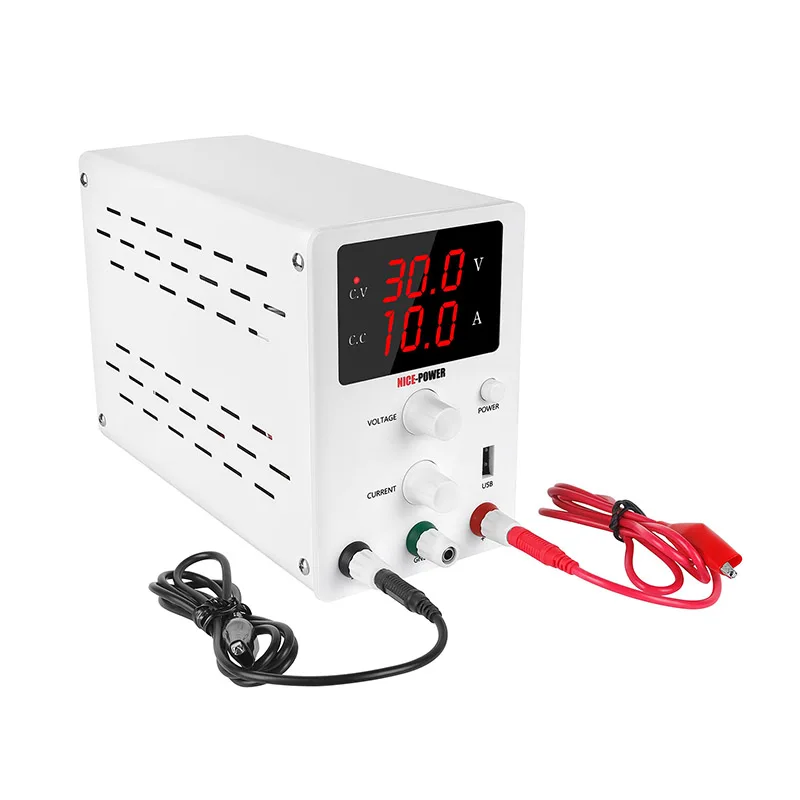 Хорошая мощность 30V 10A много видов Регулируемый лаборатории источника питания lab