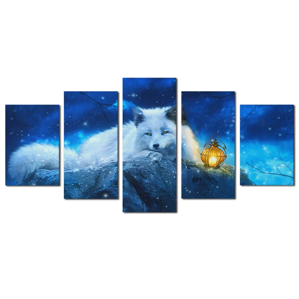 

Декоративные картины без рамки, 5 панелей, современный холст, Настенная картина, печать, искусство, масляный Декор для дома