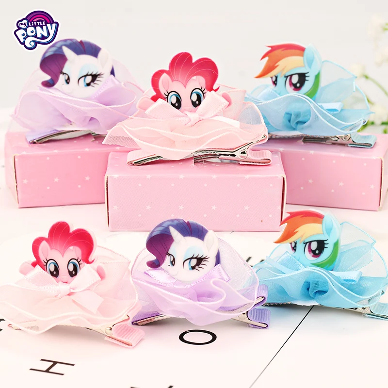 Детская заколка для волос Hasbro My Little Pony аксессуары кукол с бантом из мультфильма