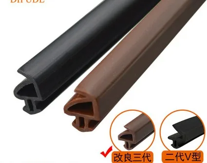 Резиновая уплотнительная лента для дверей трех цветов окон ветрозащитная