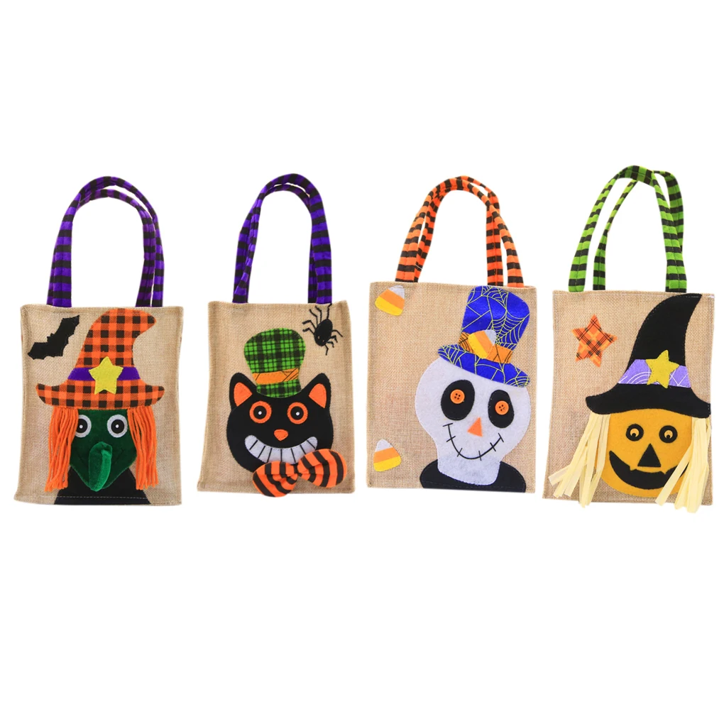 Белье в стиле Хэллоуина сладости Сумка сумки Тыква Ведьма конфеты подарочные KTV