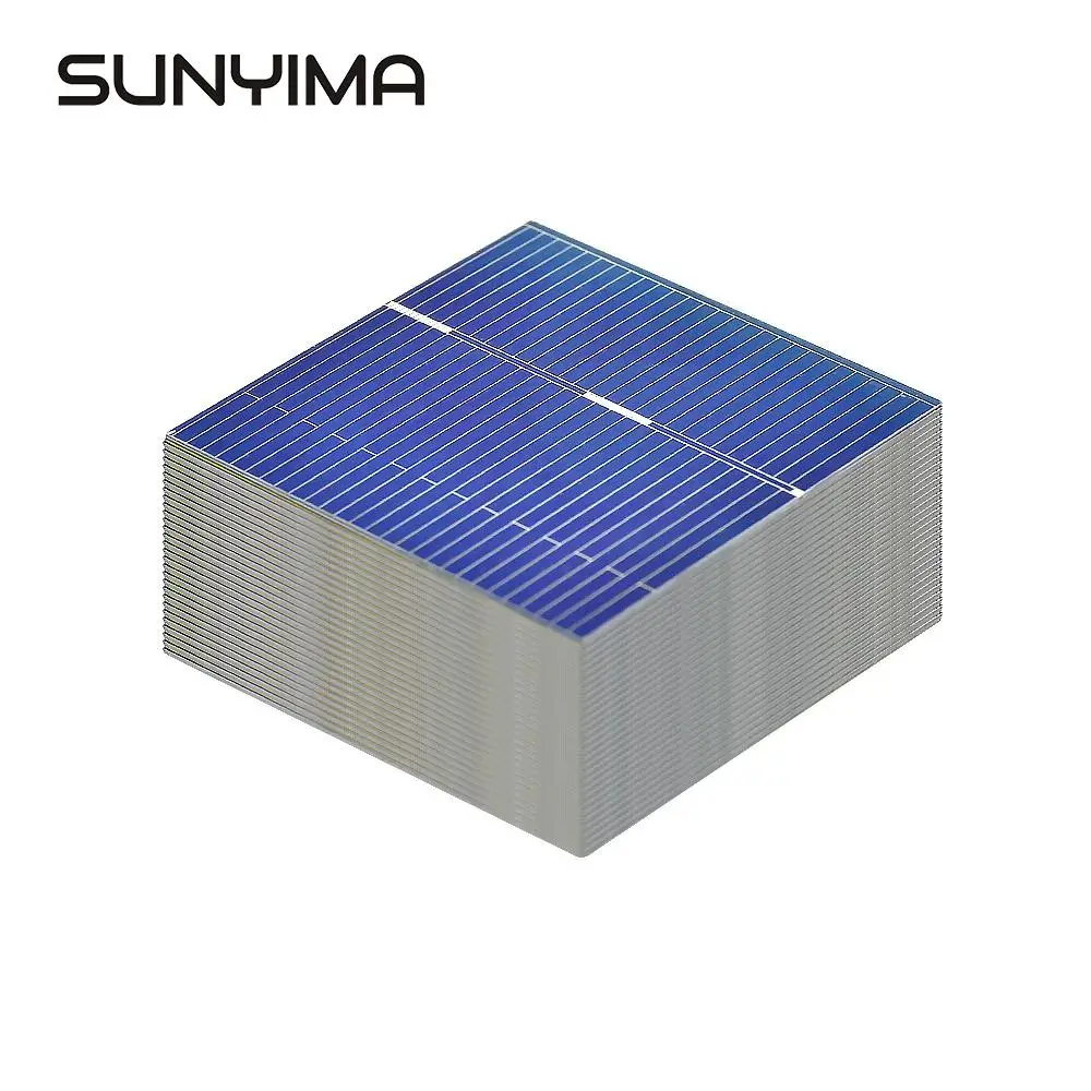 SUNYIMA поликристаллические солнечные элементы 0 5 В 25 Вт 39*39 мм кремния для DIY Мини