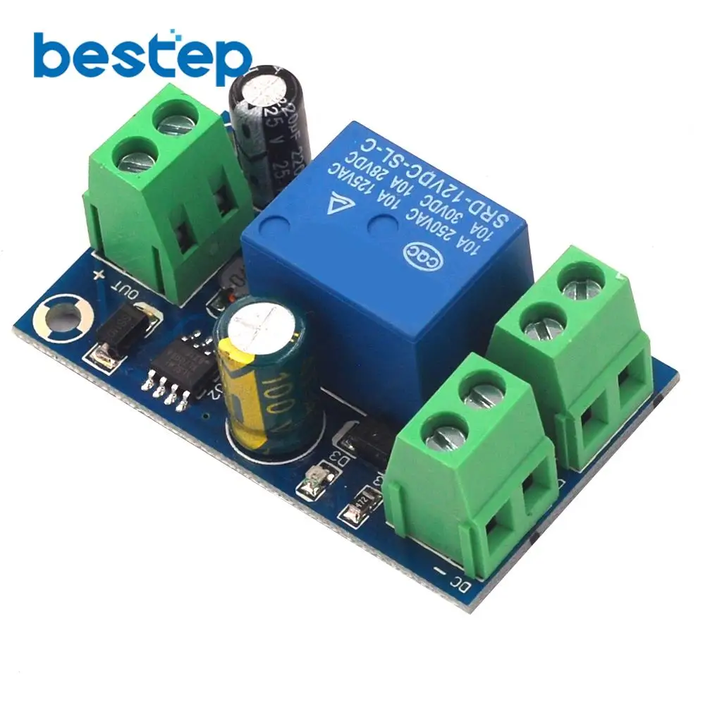 Блок питания 12 В на 48 Модуль платы реле модуль защиты от отключения