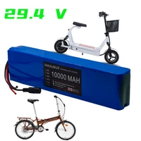 new 7s4p 24v 10ah liion battery pack 29 4v 10ah electric bicycle motor ebike scooter 18650 lithium batteries with bms charger