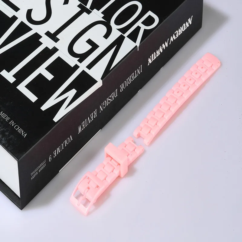 16mm Colorful Resin Rubber Watch Band Wholesale For Watch Resin Special Watchband