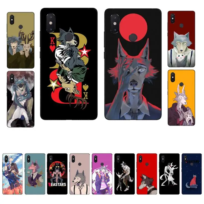 

YNDFCNB Anime BEASTARS Phone Case for Xiaomi mi 8 9 10 lite pro 9SE 5 6 X max 2 3 mix2s F1