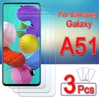 Защитное стекло для Samsung Galaxy A51 A52 3 шт., пленка для экрана Samsung A52, A52s,m52 5G,  A 51, 52, 5, 1, 2, A50, закаленное стекло, пленка