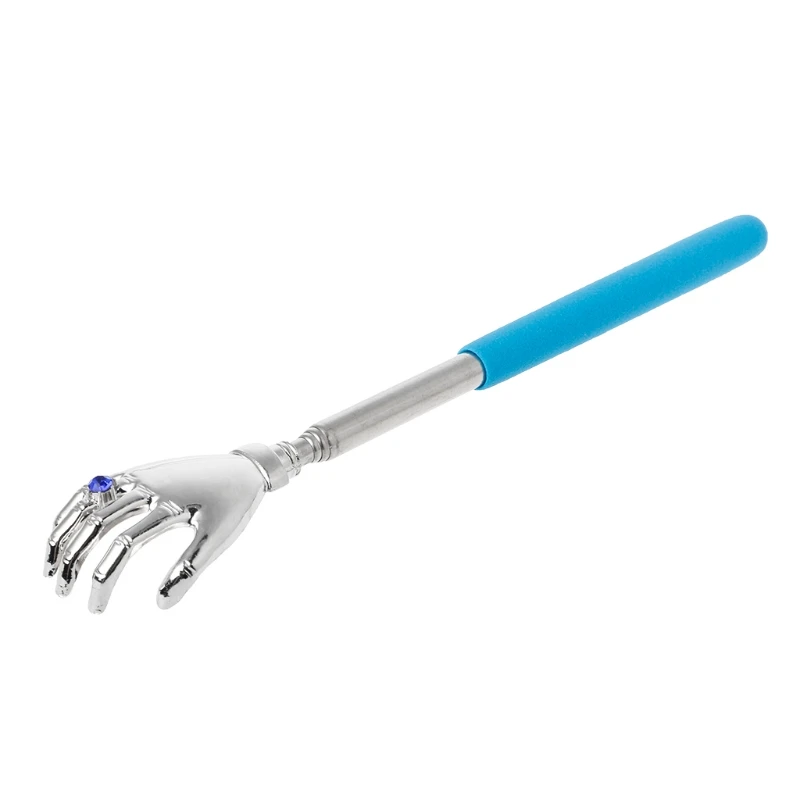 

Scratcher Hand Massage Claw Adjustable telescopic Pocket Stainless Clip 22-59CM