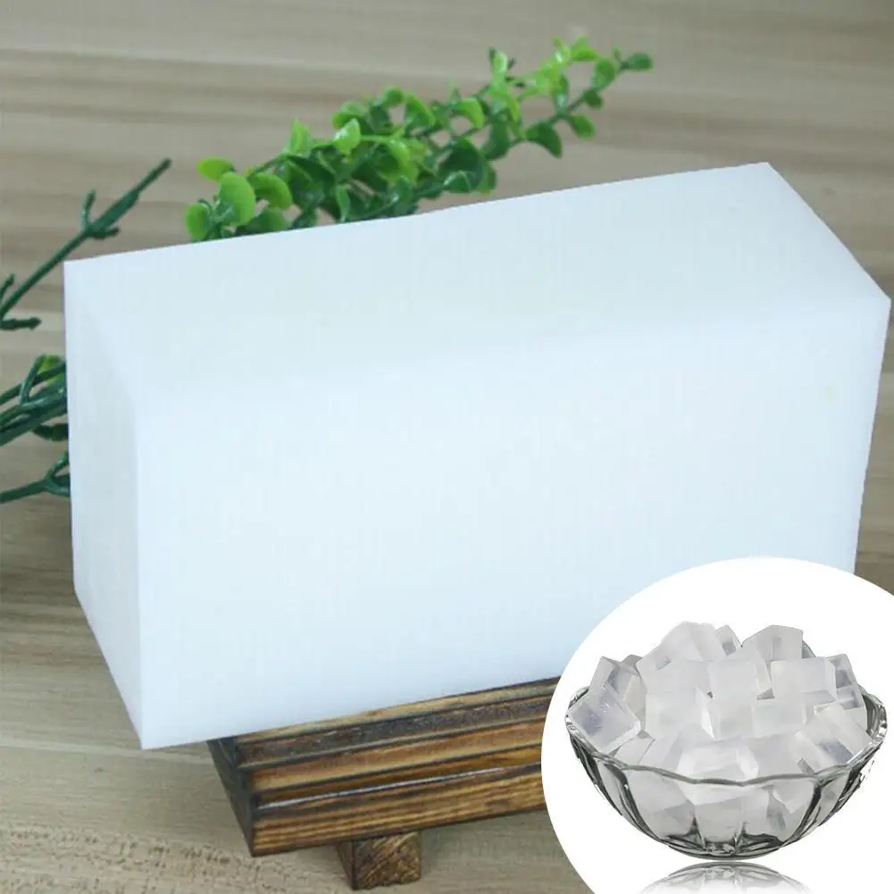 

Прозрачное мыло ручной работы Q5E0, натуральный уход за кожей, 250 г, остатки кожи высокого качества