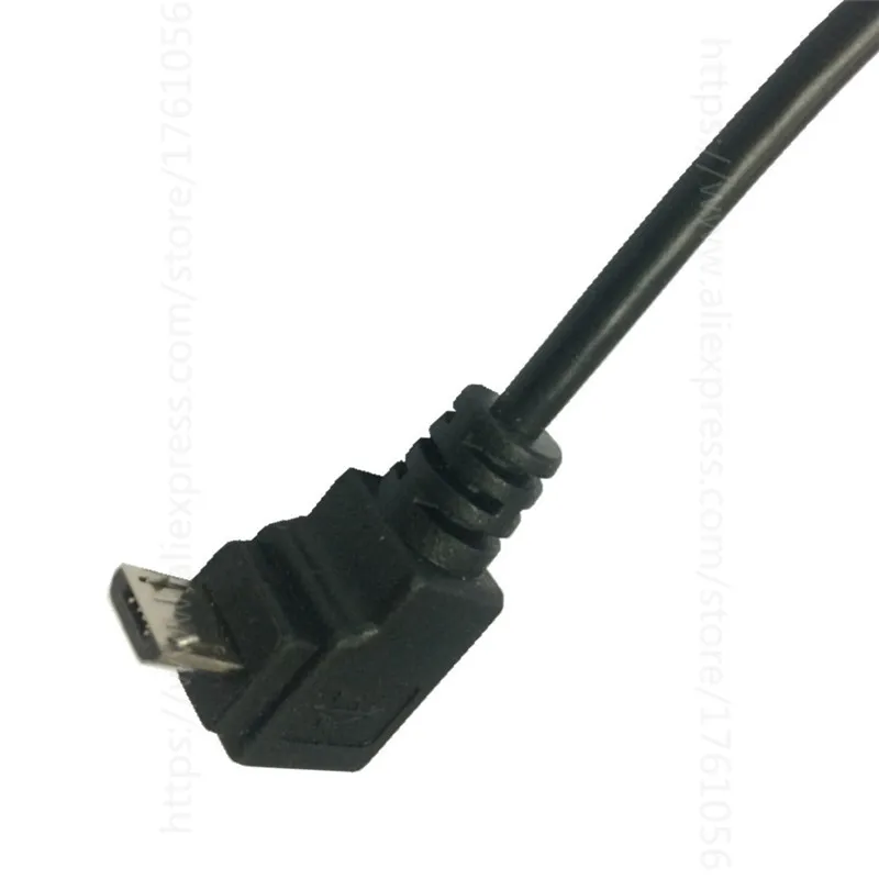 0 25 м 90 градусов Micro USB штекер-гнездо кабель удлинитель преобразователь адаптер |