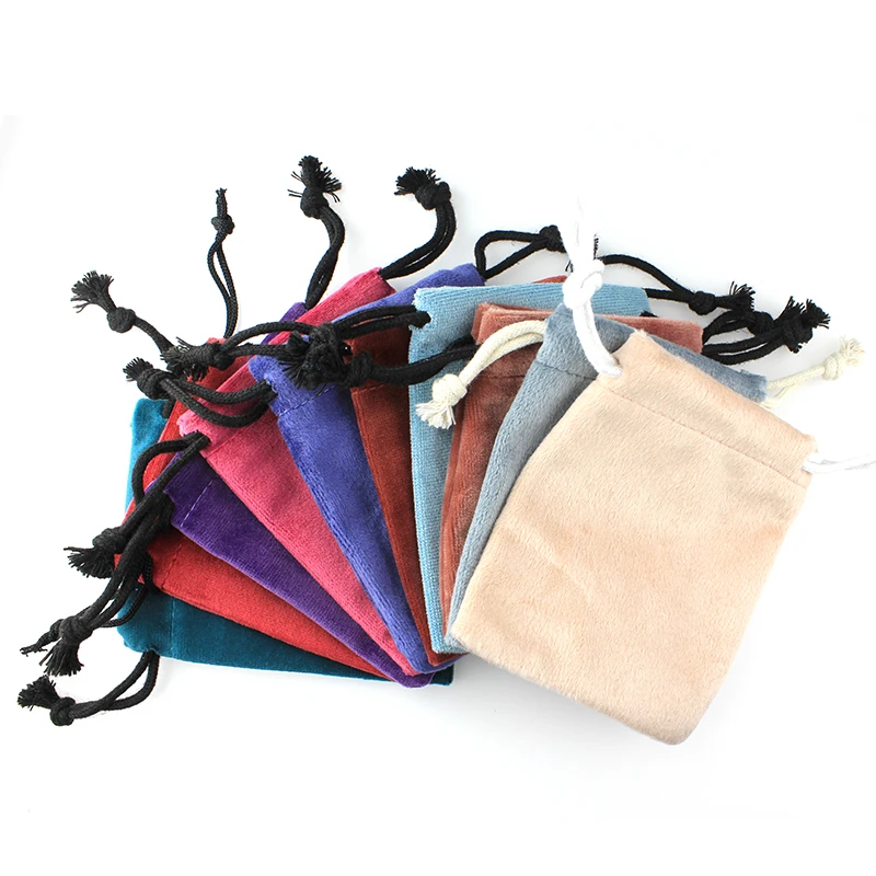 Velvet Small Pouch Drawstring Bags 1pcs 5x7 Cm/2x2.8 Inch Mu