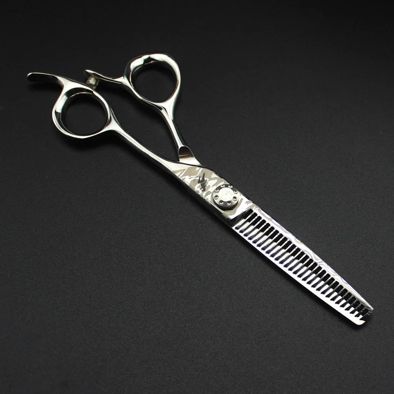 thinning scissors " дамаск стальные ножницы для волос резка ножницы, Салон Профессиональные парикмахерские Парикмахерские филировочные ножницы инструмент для укладки волос ножницы - Цвет: thinning scissors