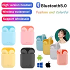 Беспроводные спортивные наушники Mini-2 TWS, гарнитура, Bluetooth наушники 5,0, наушники с микрофоном и зарядным устройством для всех смартфонов